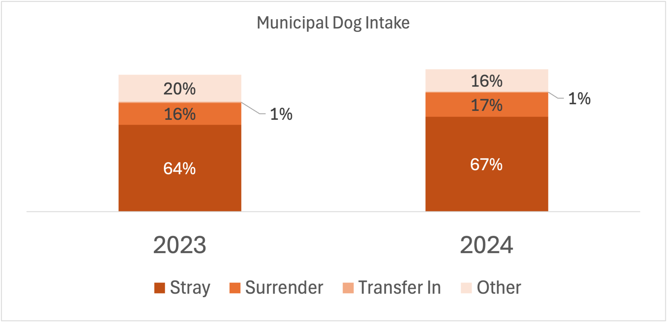 municipal dog intake