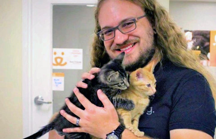 Jay with Zazu and Bender