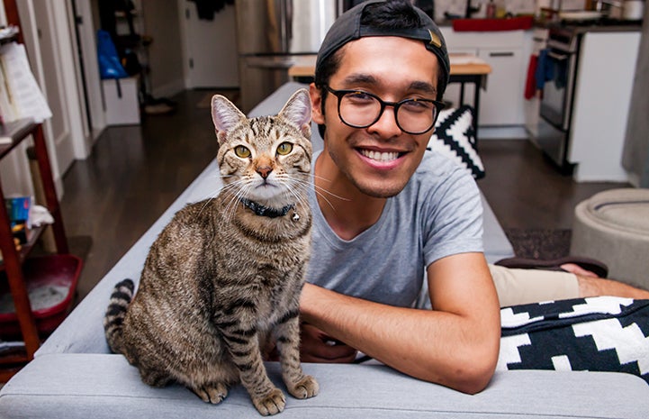 Quintin adopted Norman from the Best Friends Pet Adoption Center in New York from Animal Care Centers of NYC