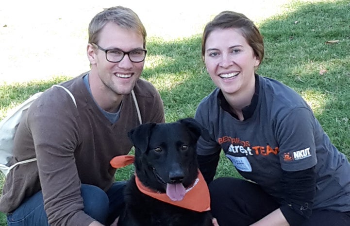 Volunteer Sarah Taylor at Strut Your Mutt